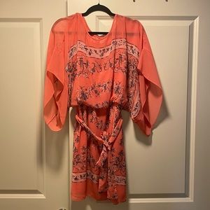 BCBGMAXAZRIA Kimono style dress